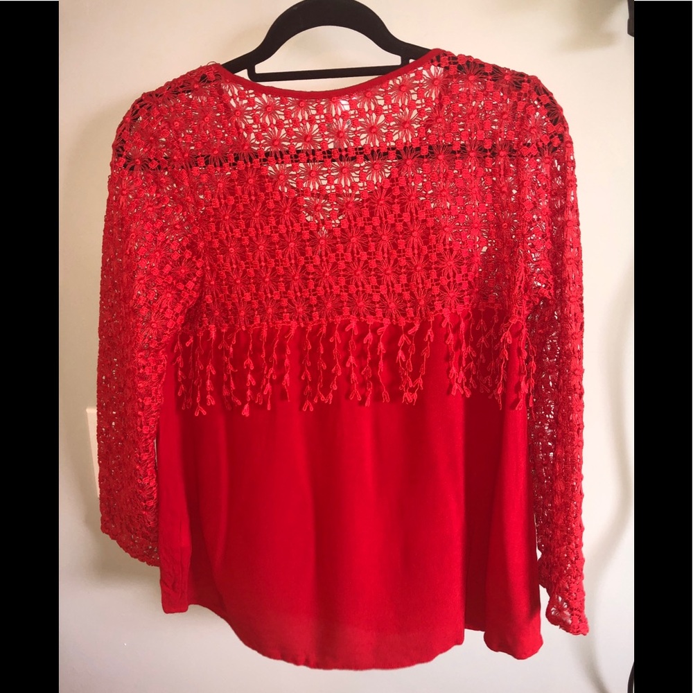 Red blouse - Picture 2 of 2